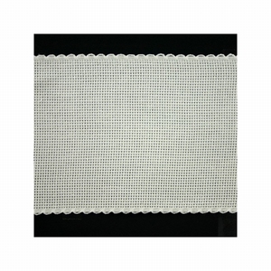 Borduurblad productfoto Aida borduurband gebroken wit 10 cm breed