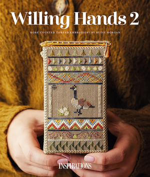 Borduurblad productfoto Boek Betsy Morgan 'Willing Hands 2'