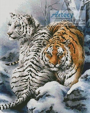 Borduurblad productfoto Patroon Artecy ‘Siberian Winter’