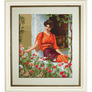 Borduurblad productfoto Borduurpakket Luca-S ‘Summer Flowers’