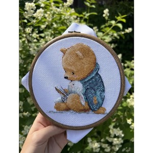 Borduurblad productfoto Borduurpakket Andriana ‘Bedtime story’ 2