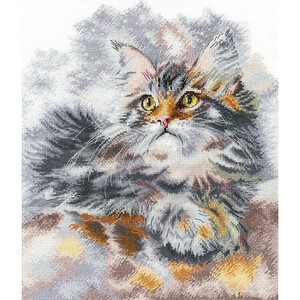 Borduurblad productfoto Borduurpakket Andriana ‘Smokey kat’