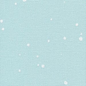 Borduurblad productfoto 32 count evenweave Murano Splash blauw/wit
