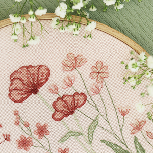 Borduurblad productfoto Patroon Weidebloemen - Zweigart