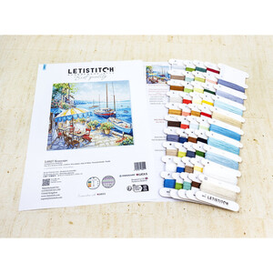 Borduurblad productfoto Borduurpakket Leti Stitch ‘Seascape’ 2