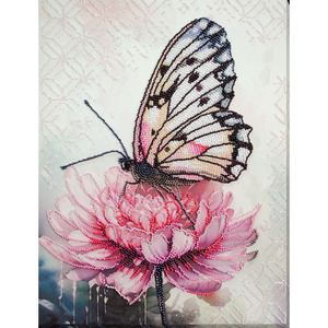 Borduurblad productfoto Kralen borduurpakket Abris Art ‘Petal Dream’