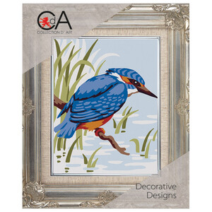 Borduurblad productfoto Voorbedrukt stramien - King Fisher