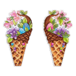 Borduurblad productfoto Borduurpakket MP Studia – Taste of Spring
