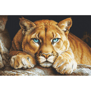 Borduurblad productfoto Borduurpakket Luca-S – The Wild Spirit