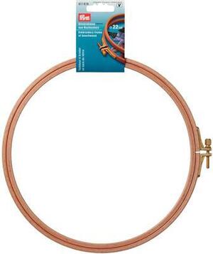 Borduurblad productfoto Prym Houten borduurring 22 cm