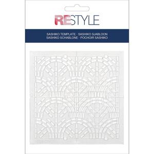 Borduurblad productfoto ReStyle Sashiko sjabloon golven