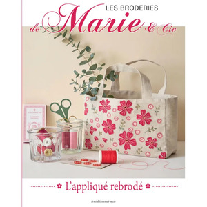 Borduurblad productfoto Boek de Marie & Cie L'appliqué Rebrodé - Marie Suarez