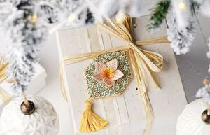 Borduurblad productfoto Boek The Design Collective Christmas 2