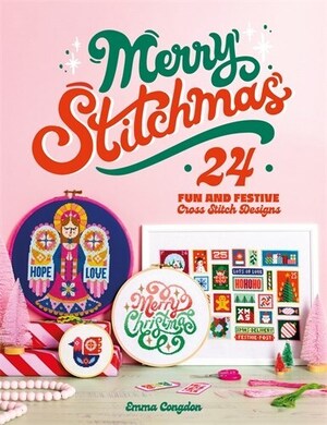 Borduurblad productfoto Boek Merry Stitchmas