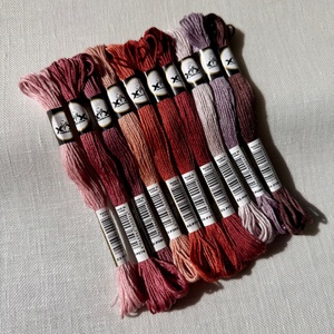 Borduurblad productfoto XX garenset Oktober 2