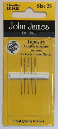 Borduurblad productfoto JOHN JAMES BORDUURNAALDEN NO.28 ZONDER PUNT
