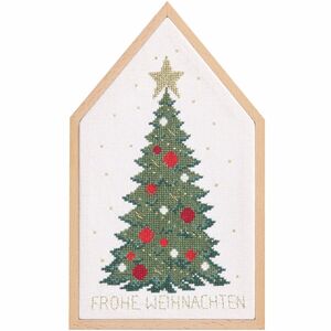 Borduurblad productfoto Borduurpakket Rico Design – Christmas Tree