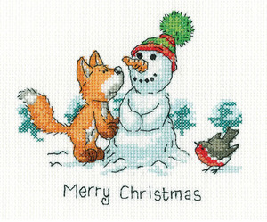 Borduurblad productfoto Borduurpakket Heritage Crafts – Merry Christmas