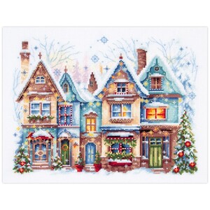 Borduurblad productfoto Borduurpakket Magic Needle – Heartwarming