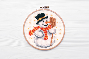 Borduurblad productfoto Digitaal patroon Kerstmini's - Vervaco