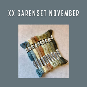 Borduurblad productfoto XX Garenset November