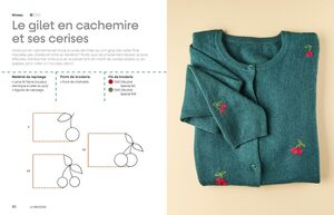 Borduurblad productfoto Boek Réparer Broder Customiser - L'art de réinventer vos vêtements - Green Bobine 2